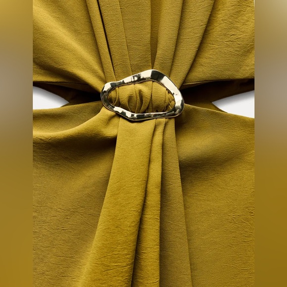 Zara Cut Out Buckle Dress - Picture 4 of 9